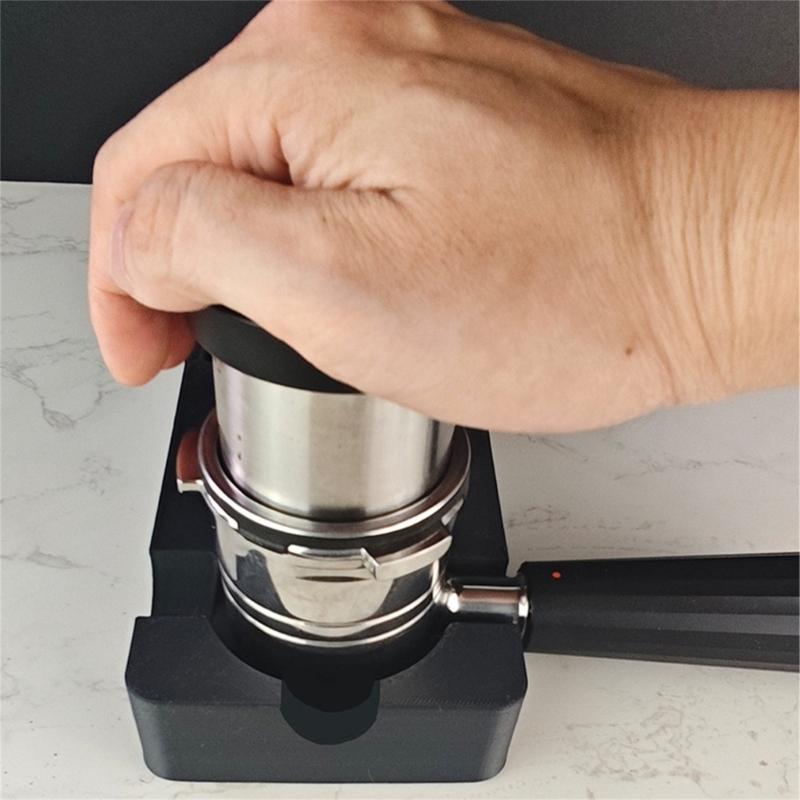 Tamper Stand Base For Stable Espresso Preparation And Effortless Cleaning