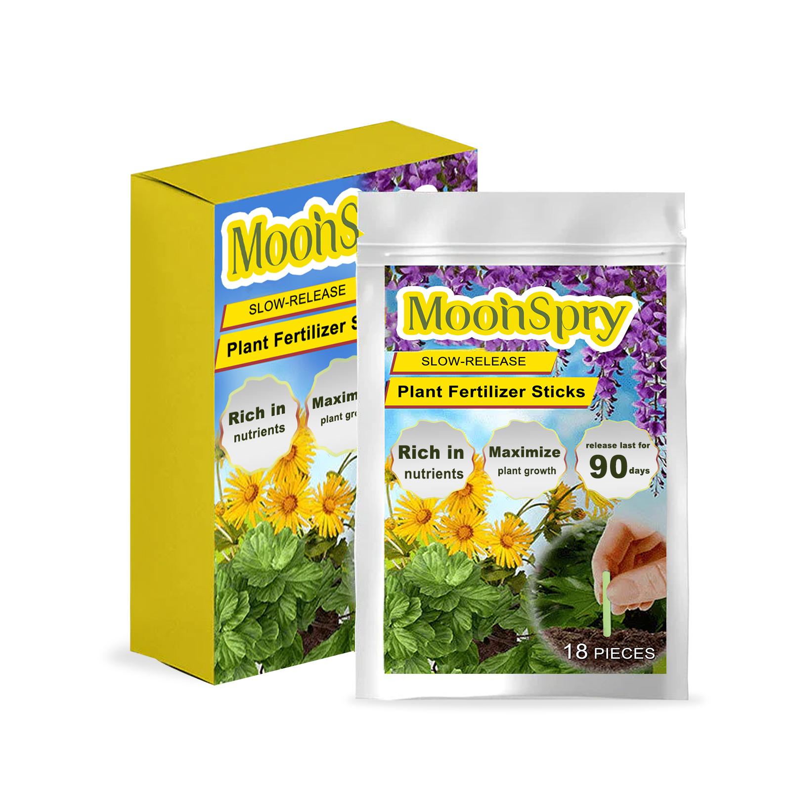 MoonSpry Plant Growth Fertilizer Stick Household Plant Flower Green Plant Potted Fertilizer Gardening Nutrient Agent