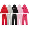 Herfst en winter nieuwe spinnenweb trui mannen en vrouwen tieners koppels dragen Europees en Amerikaans trendy merk grote maat losse hoodie