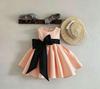 2026 Spring/Autumn Girls' Bowknot Princess Dress - Sweet Formal Birthday Party Outfit