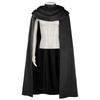 New Adult Halloween Medieval Renaissance Costume Hooded Cloak Men Ancient Retro Echo Cosplay Cape Fantasy Shawl Polyester