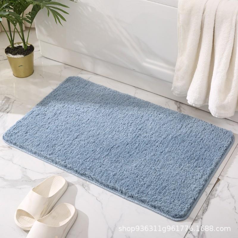 Absorbent Non-Slip Bath Mat Bathroom Shower Floor Plush Thick Long Pile Door Bedroom Entryway