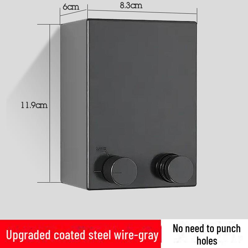 "Wall-Mounted Stainless Steel Double Clothes Drying Rope for Hotel Balcony or Bathroom"