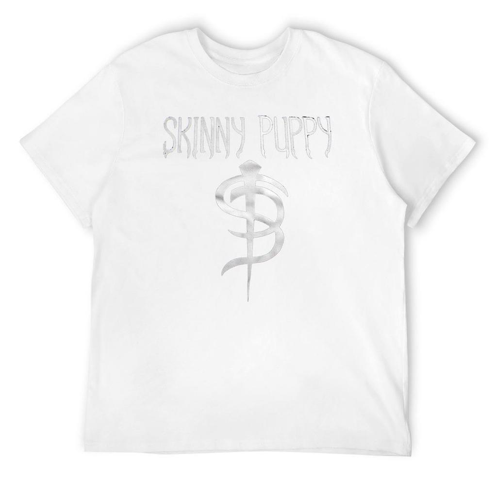 Skinny Puppy Is a Canadian Industrial Music Group Relaxed Fit T-Shirt Anime Cheap Stuff Blouse Custom Shirt Mens T Shirt