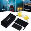 Joopin and Round Sunglasses with UV400 for and Hiking Men's Women's Protection, Lightweight, Fishing, Driving, (Gold/Yellow)