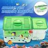 Transparent Fish Tank Hatchery Slotted Design Aquarium Nursery Breeding Isolation Box Aquarium