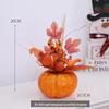 Halloween Foam Pumpkin Desktop Ornaments - Creative Small Pumpkin Decorations