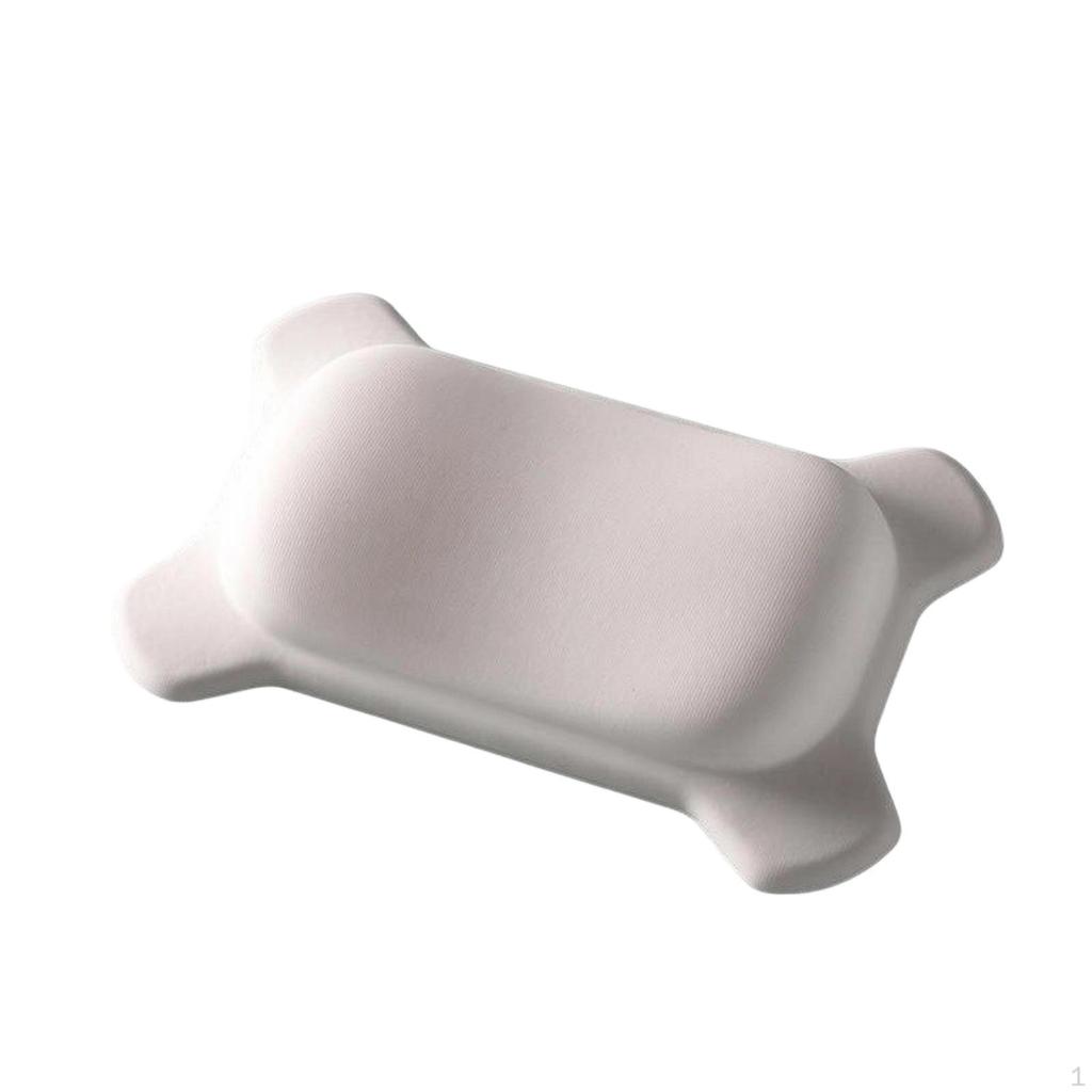 Silicone Wrist Rest Washable Smooth Desk Support White Lazy