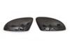 Covers for Mirrors (2 Pcs, Natural Carbon) for Volkswagen Scirocco