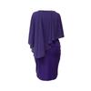 Spring Summer New Women's Fashion Solid Sleeveless Chiffon Shawl Bodycon Dress, European American Style Casual Party Dress for Women
