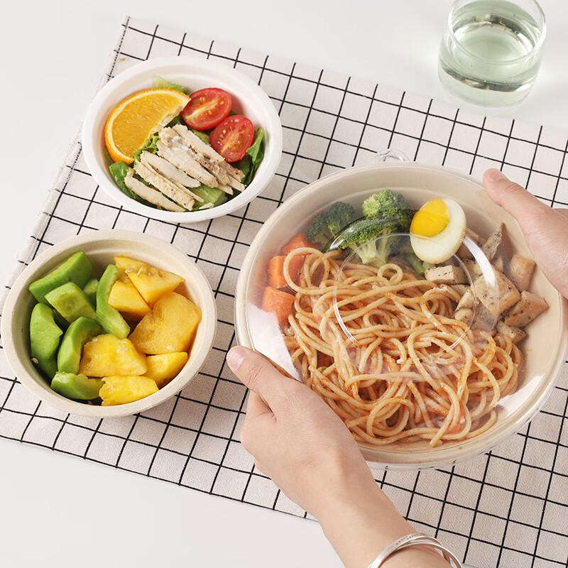 Degradable Disposable Pulp Bowl with Lid