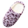 Winter Couple Style Indoor Silent Soft Bottom Leopard Print Slippers Home Comfort and Warm Cotton Slippers