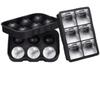 Food Grade Silicone Ice Cube and Ball Mold Tray for Easy Release - Perfect for Whiskey Bars and Ice Making