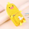 Large Capacity Cute Cartoon Animal Pencil Case - Durable Oxford Cloth  Suitable for Students and Daily Office Supplies