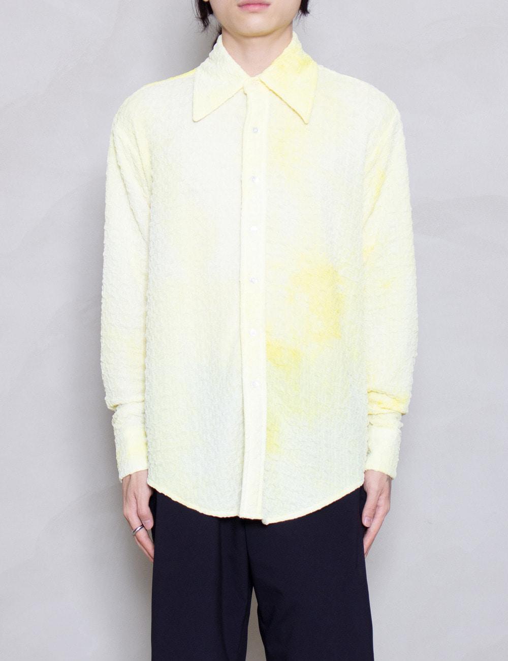 Eponim Tie-Dye Long Sleeve Shirt_Yellow One Size