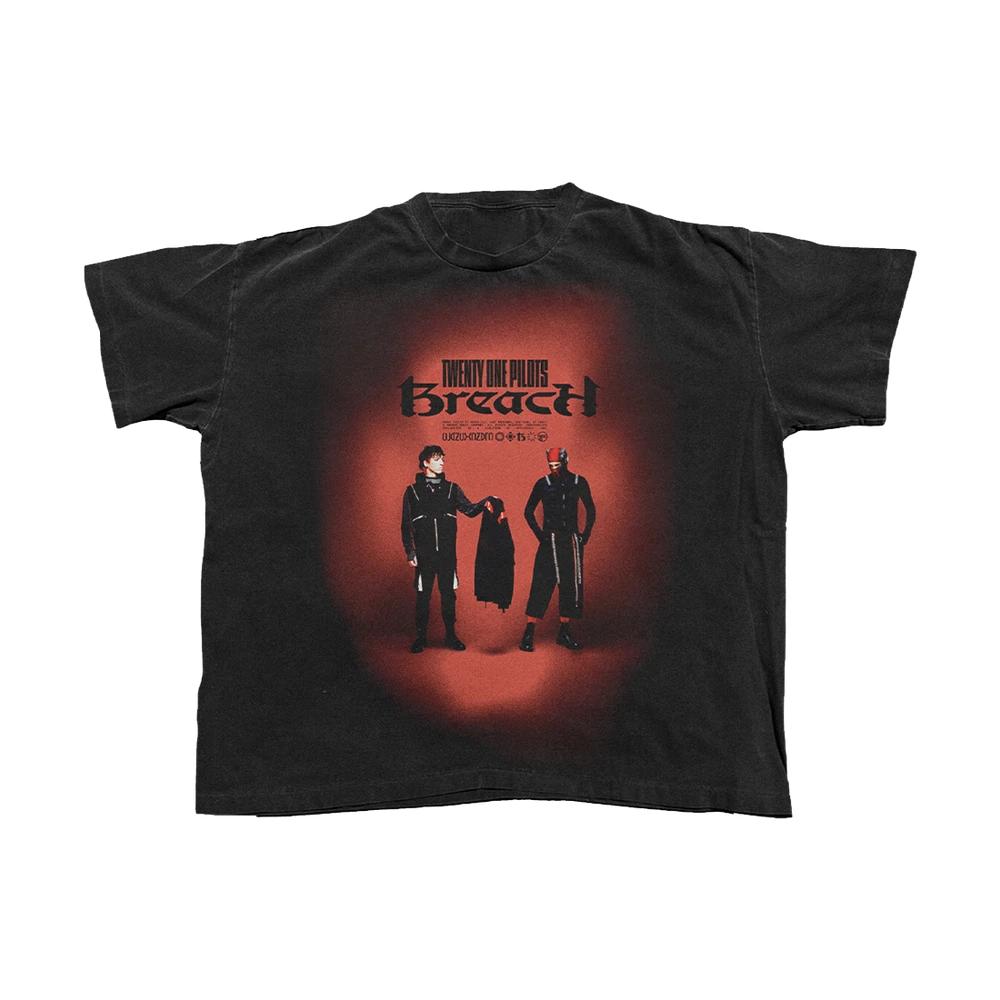 Twenty One Pilots Breach Tshirt 2025 Tour Merch S