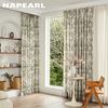 1PC NAPEARL Tende Oscuranti Stile Campagna Francese Tenda Finestra Stampata con Fiori Dipinti a Mano per Camera da Letto Soggiorno Decorazione Casa