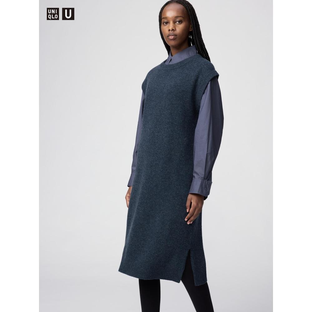 Uniqlo Lambswool Dress  Sleeveless 