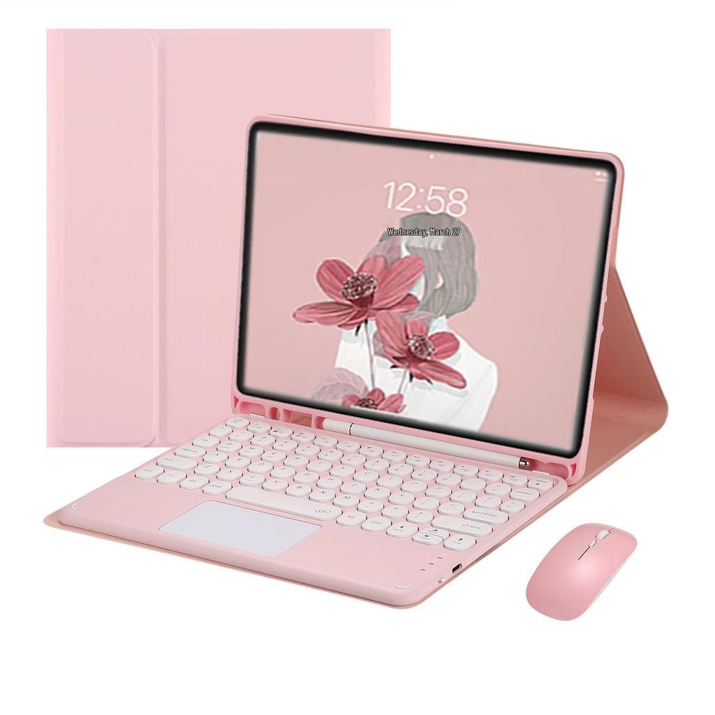 iPad Pro 11-Inch Protective Leather Case with Detachable Touch Bluetooth Keyboard