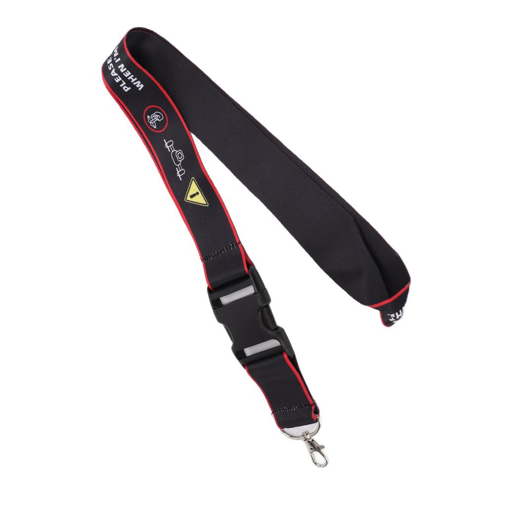 Závěsný držák popruh Bezpečnostní varovná šňůrka na krk pro FPV pro Phantom 3 4Černá Červená