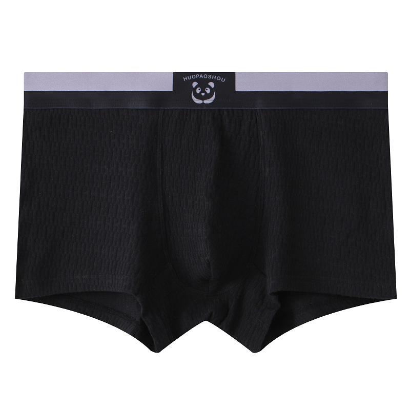 Pánské roztomilé bavlněné boxerky s motivem pandy - Trendy móda