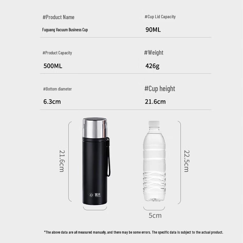 FUGUANG 316L Stainless Steel Vacuum Insulated Business Cup