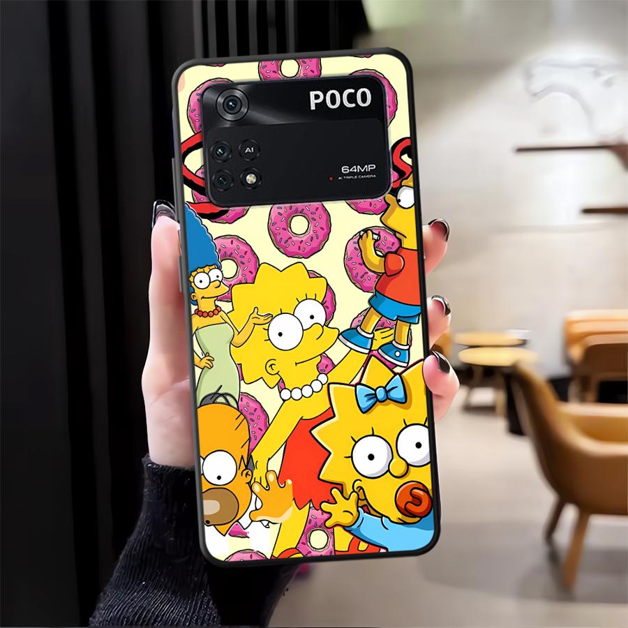 

Чехол для телефона Funda для Xiaomi Poco M5 C50 C65 X3 X4 X5 M3 M4 Pro F3 F4 F5 C51 The S-simpsons Poco X5 Pro