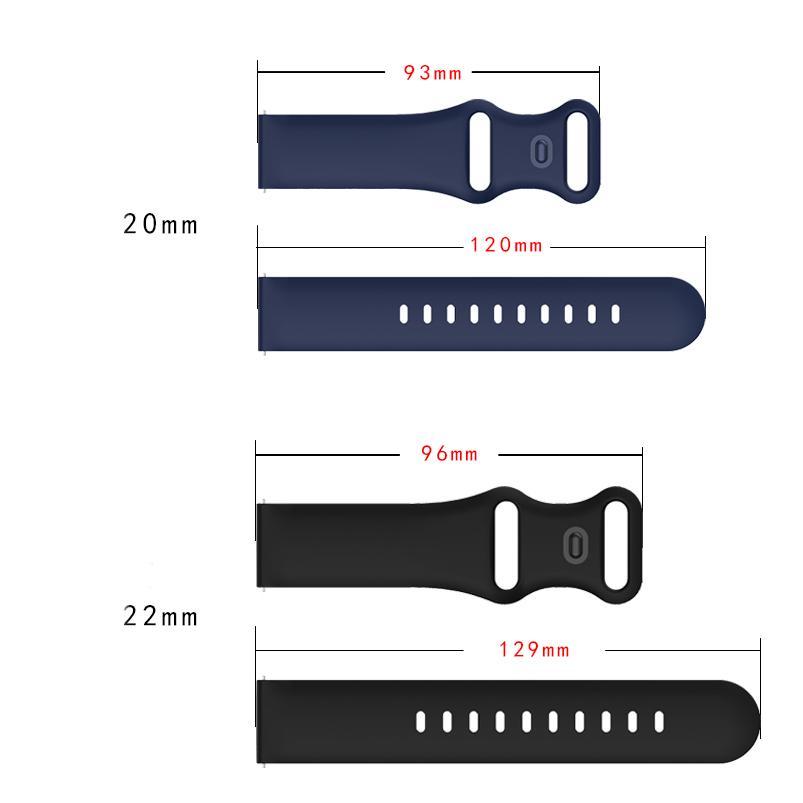 Offizielles Armband für Amazfit Active Armband 20mm Zubehör Original Herren Armband für Amazfit GTR Mini Amazfit Bip3 Bip3 Pro 20mm