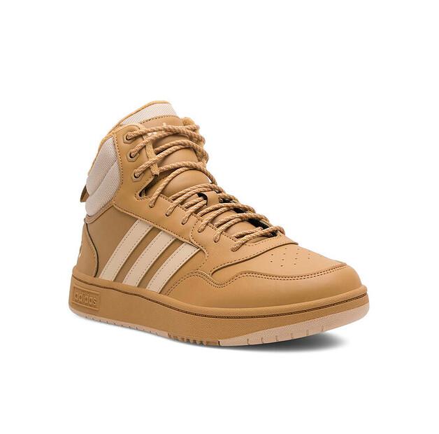 Мужские кроссовки adidas Hoops 3.0 mid winter if2636 бежевые