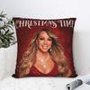 Mariah Carey Christmas Pillow Case  Soft Pillow Cover Morden Pillowcases For Living Room Chair