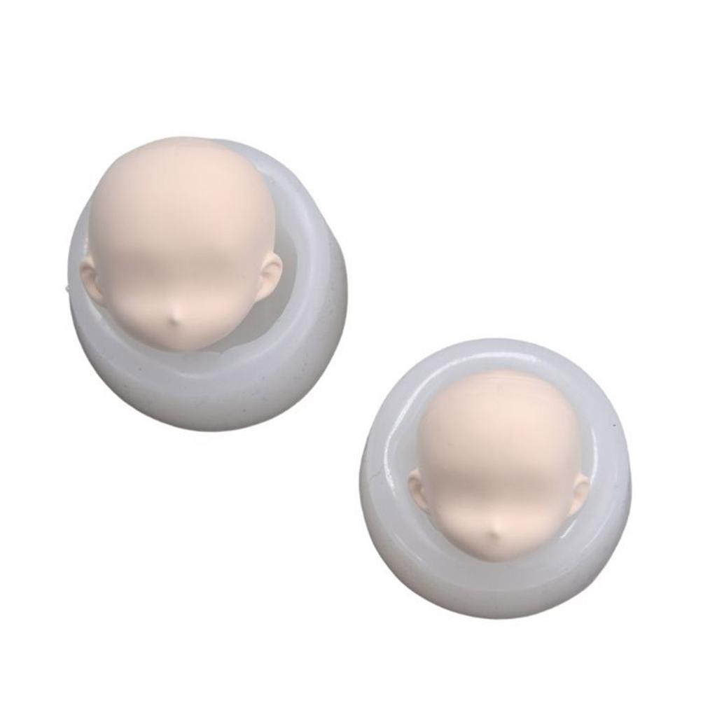 Multipurpose Silicone Face Mould For Polymers Clay Sculpting And Fondant Cake Decorating Tool