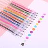 8/12/18/24Pcs Glitter Gel Pens With Shiny Sparkle Ink And Vibrant Colors Perfect For Journaling Drawing Diy Crafts School Use