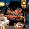 Fast & Furious Print Blanket - Soft & Comfortable, for Bedroom, Travel, Sofa, Home Decoration - Birthday Christmas Gift for Friend