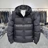 Herrvinterjacka med huva och fyllning: Varm, Trendig, Storlek, Köldskydd