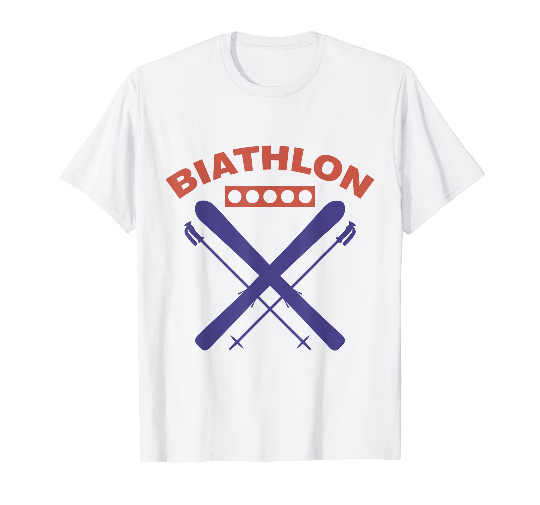 

Biathlon Ski Ski Winter Sports Cross Country Ski Rope T-Shirt
