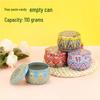 Ethnic Style 4.4oz Tinplate Belly Can: Pear Paste Candy & Tea Scented Candle