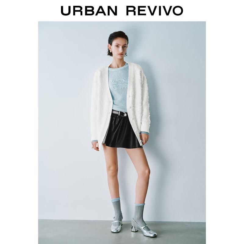 

Элегантный вязаный кардиган с V-образным вырезом для женщин UR L