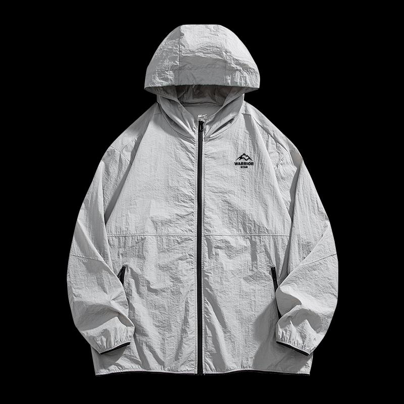 Warrior Men's UV Protection Hooded Jacket