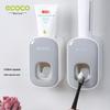 Yikeke Automatic Toothpaste Dispenser & Wall-Mounted Storage Rack Set