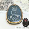 5/6 Buttons New Tpu Smart Remote Shell For Chevrolet For Gmc Yukon Suburban Tahoe Fob Car Styling Car Key Case Accessories