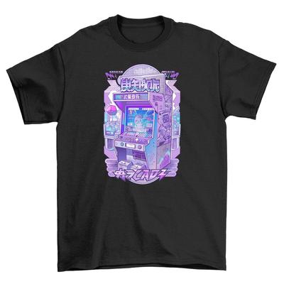 Arcade Anime Tokio t-shirt - Level Up Your Style! Grappig en Retro Design, Unisex