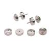 Stainless Steel Earring Backs Stopper Earnuts Stud Earring Back Supplies For Jewelry Findings Making DIY Accessories