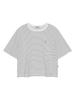 NORDISK Striped Short Sleeve T-Shirt - W_Black
