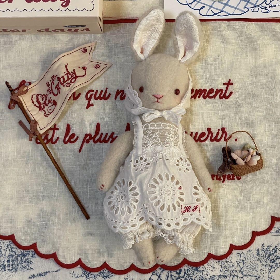 

[USED] Artist Bear, Teddy Bear, Plush Toy, Rabbit, Overseas Artist