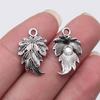 20pcs Plant Tree Leaf Charms DIY Retro Jewelry Bracelet Necklace Charms Pendant For Jewelry Making