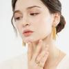 [Handal Jewelry] Destiny Knot Tassel Earrings