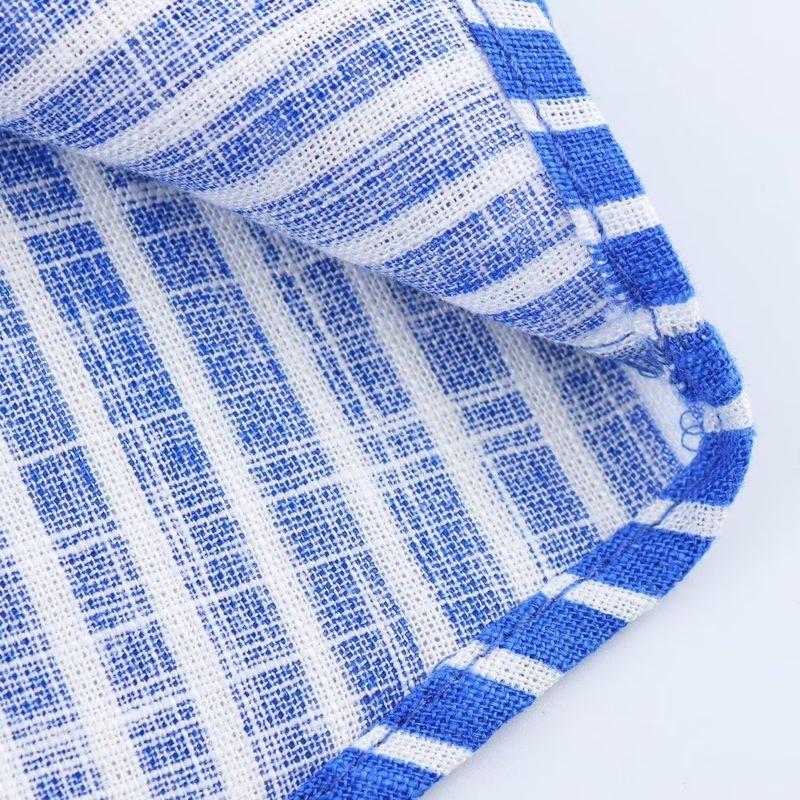 Kaslead New Women clothes Western Style Fashion Linen Blend Stripe Shirts 2224666