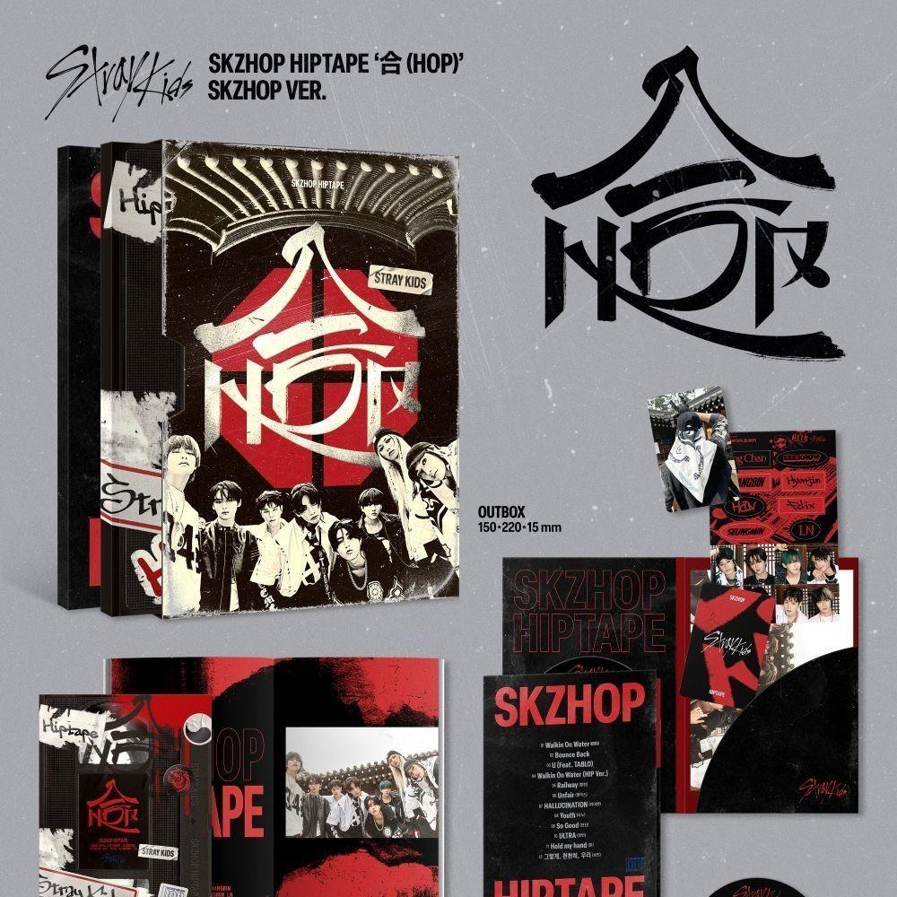 [Ready Stock] Stray Kids - Skzhop Hiptape 'HOP' (Skzhop Ver.)