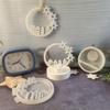 Star House Silicone Candle Molds for Candle Making Silicone Epoxy Resin Mould Fondant Silicone Molds