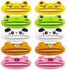 Toothpaste Tube Squeezer Dispenser, 10 Pack Cartoon Animal Plastic Toothpaste Clips for Bathroom-Panda,Pig,Frog